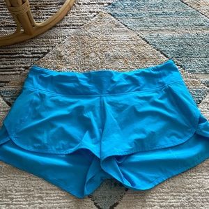 Lululemon speed shorts